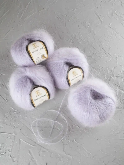 Пряжа Камтекс «Мохер Голд» - (179 - Орхидея)