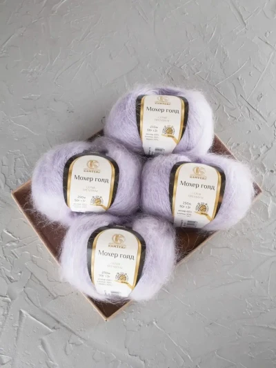 Пряжа Камтекс «Мохер Голд» - (179 - Орхидея)