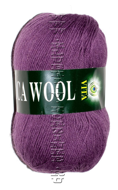Пряжа VITA «ALPACA WOOL» - (2969 - Сливовый)