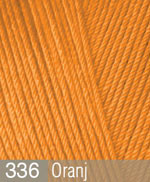 Пряжа COTTON GOLD Alize - (336 - Оранжевый)