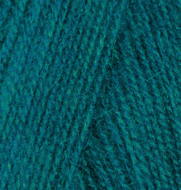 Пряжа Angora Real 40 Alize - (640 - Павлиновая зелень)