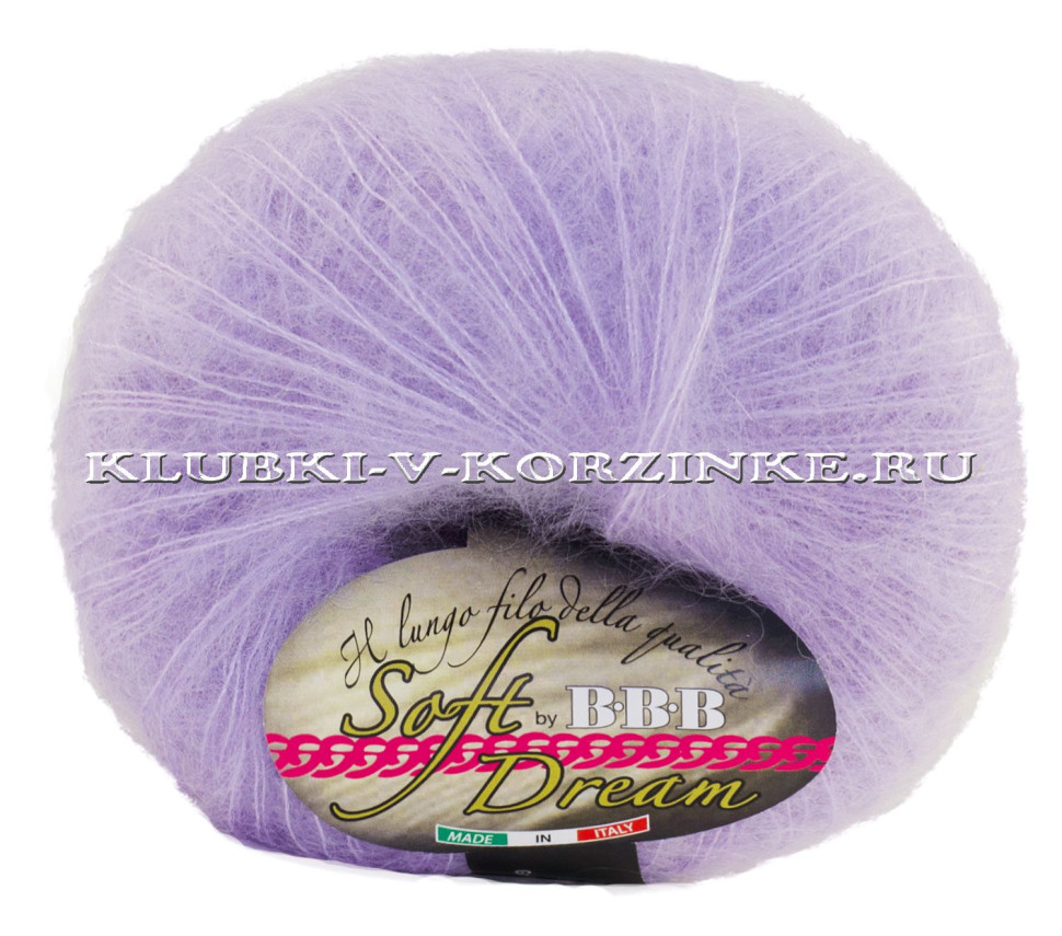 Пряжа Soft Dream BBB - (11 - Сиреневый) - купить в Москве по недорогой ...