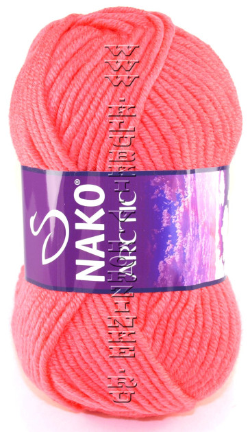 Пряжа Arctic Nako - (6090 - Розовый коралл)