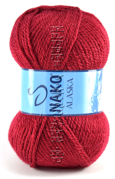 Пряжа Alaska Nako - (7120 - Бордовый)