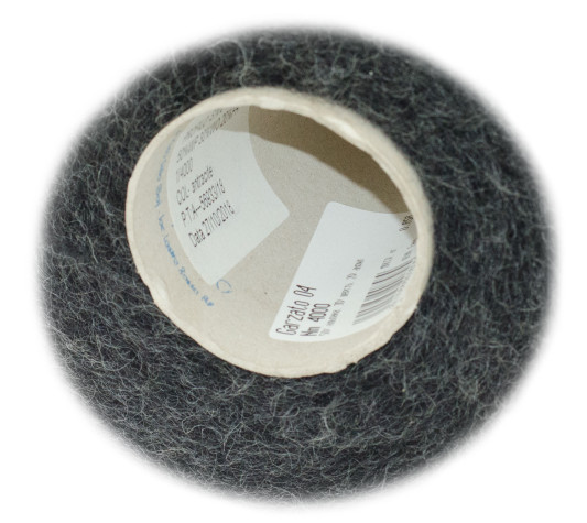 Пряжа в бобинах Garzato (04 - Тёмный антрацит)