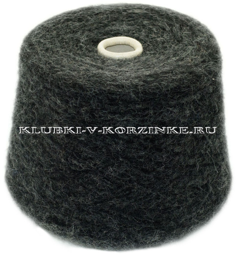 Пряжа в бобинах Garzato (04 - Тёмный антрацит)