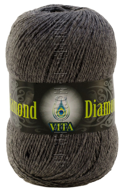 Пряжа VITA Diamond - (2317 - Серый меланж)