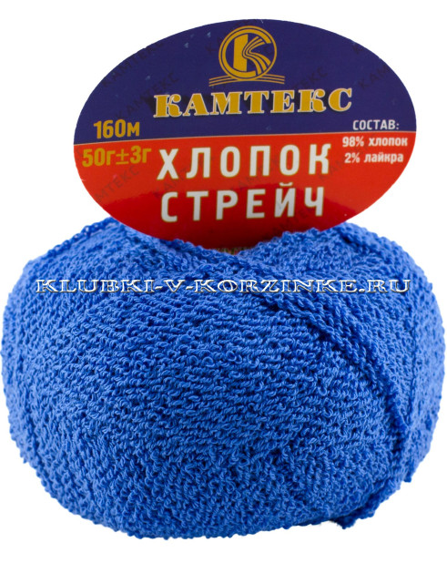 Пряжа Камтекс «Хлопок Стрейч» - (018 - Мадонна)