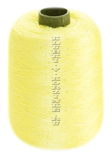 Пряжа в бобинах Paillettes (118 - Лимонад)