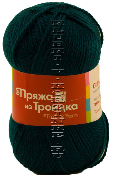 Пряжа Троицкая «Огонек» - (339 - Морская волна)