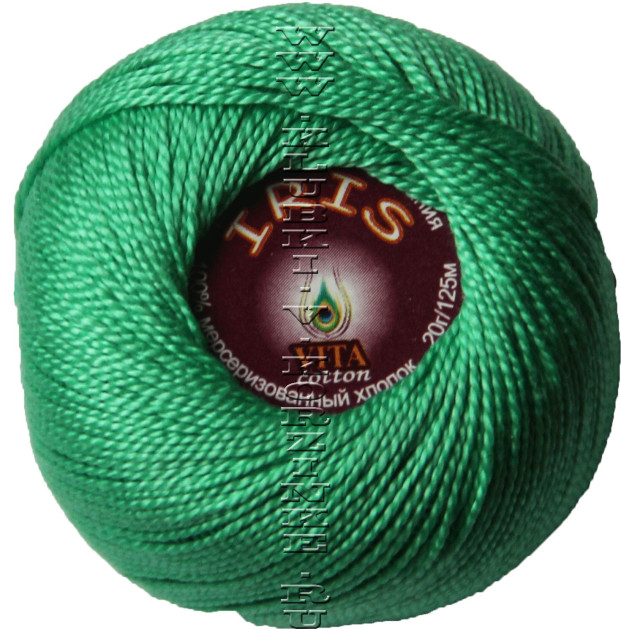 Пряжа VITA cotton IRIS - (2126 - Салатовый)
