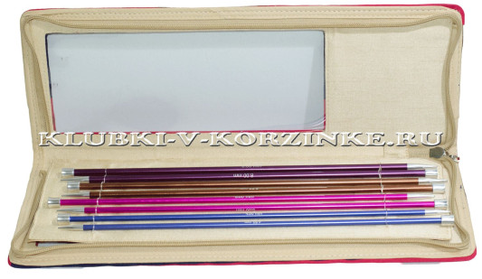 Набор прямых спиц Zing KnitPro 30 см (арт. 47406)