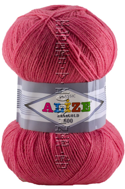 Пряжа Lanagold 800 Alize - (359 - Темная роза)