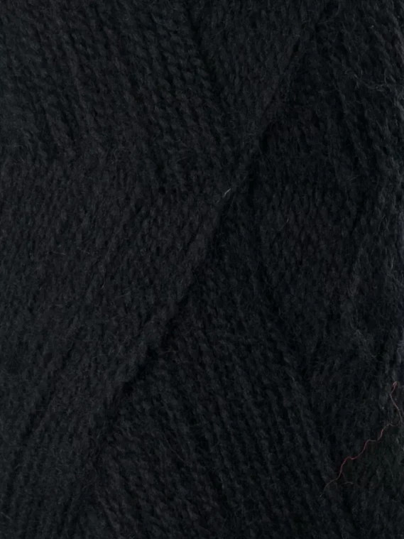 Пряжа Пехорка «Ангорская теплая» - (02 - Черный)