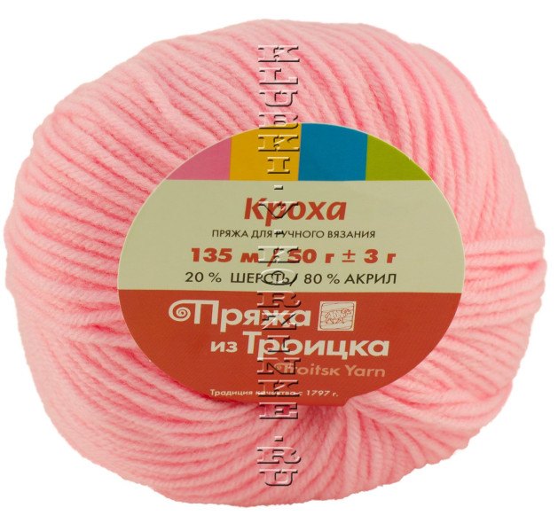 Пряжа Троицкая «Кроха» - (3581 - Миндальный)