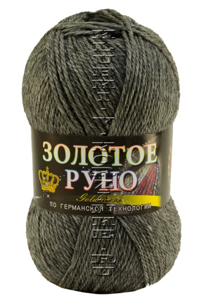 Пряжа «Золотое Руно» Color City - (2901 - Серый меланж)