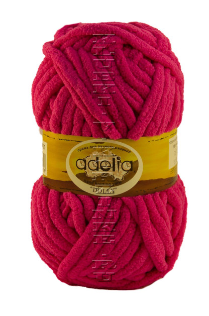 Пряжа ADELIA &quot;DOLLY&quot; - (25 - Ярко-розовый)