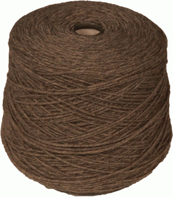 Пряжа итальянская "Alpaca" на бобинах  (Серо-коричневый)