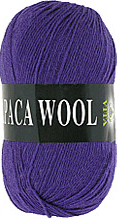 Пряжа VITA «ALPACA WOOL» - (2984 - Темно-сиреневый)