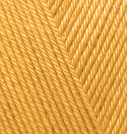 Пряжа Alize DIVA - (488 - Темно-желтый)
