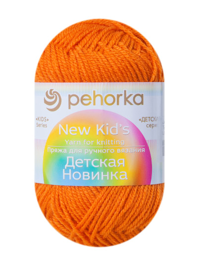 Пряжа Пехорка «Детская новинка» - (79 - Календула)