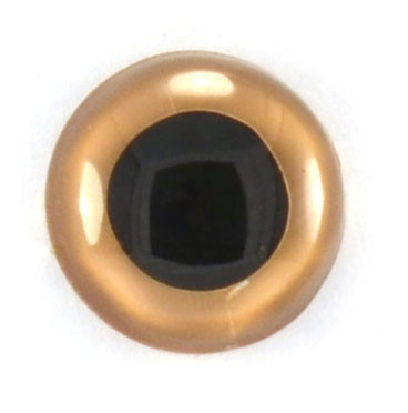 Глаза кристальные пришивные HobbyBe d 12 мм (CRP-12 - бежевый)