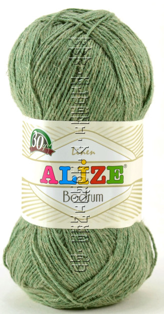 Пряжа Bodrum Alize - (79 - Зеленый)