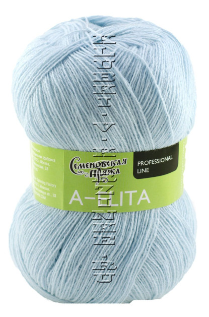 Пряжа Семеновская «Аэлита» - (202 - Ледяной)
