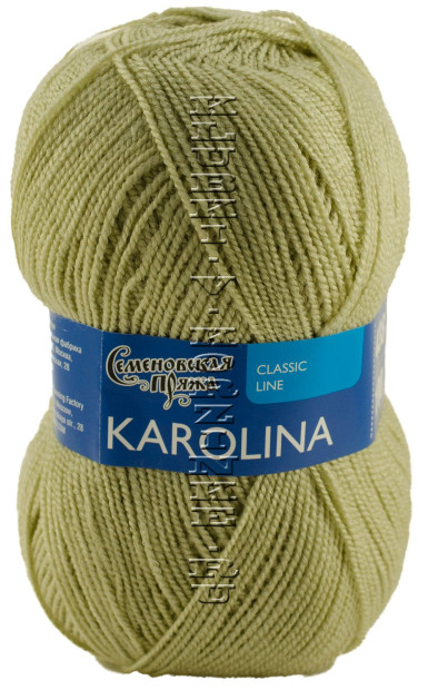 Пряжа Семеновская «Каролина» - (173 - Суровый лен)