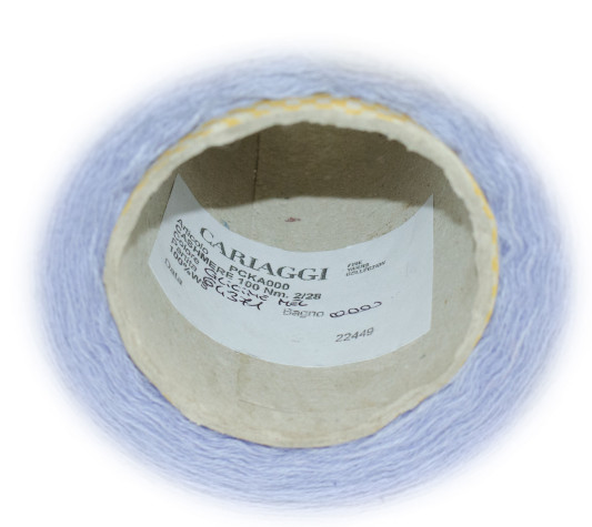 Пряжа в бобинах Cashmere 2/28 Cariaggi (0351 - Кристалл)