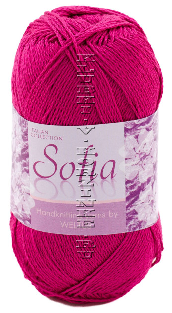Пряжа Sofia - (24 - Розово-малиновый)