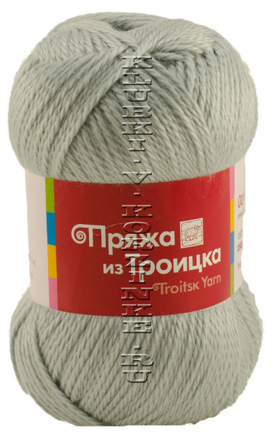 Пряжа Троицкая «Огонек» - (813 - Светлые сумерки)
