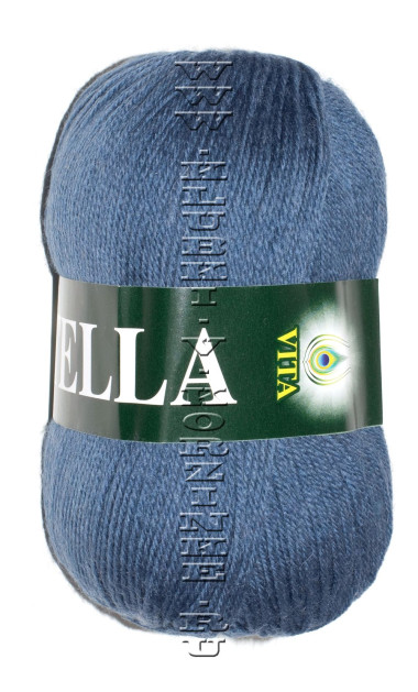 Пряжа VITA "STELLA" - (4927 - Темно-серо-голубой)