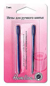 Иглы для ручного шитья 2 шт. пластик HEMLINE