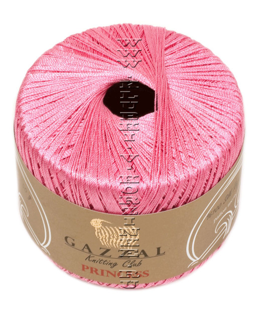 Пряжа GAZZAL (Газзал) "PRINCESS" - (3004 - Розовый)