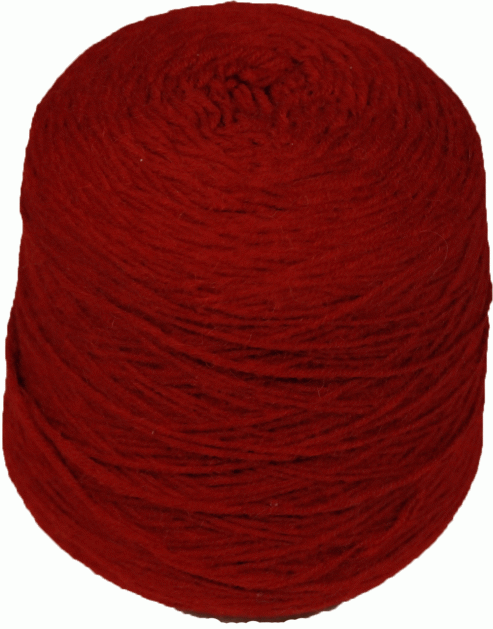 Пряжа итальянская "Alpaca" на бобинах  (Бордо)