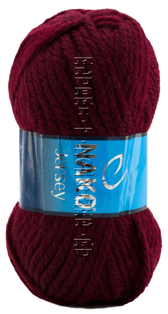 Пряжа Jersey Nako - (1965 - Бордовый)