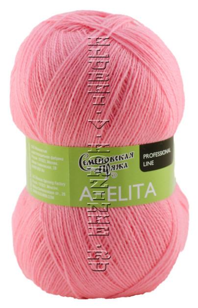 Пряжа Семеновская «Аэлита» - (79 - Ярко-розовый)