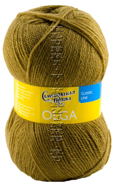 Пряжа Семеновская «Ольга» - (16 - Бежевый)