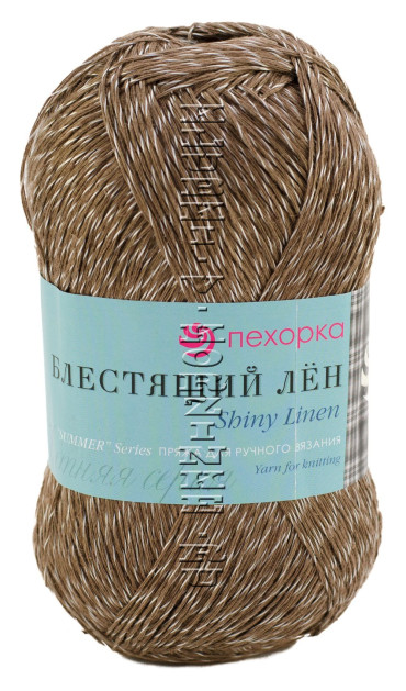 Пряжа Пехорка Блестящий лён - (388 - Т.верба)