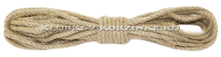 Джутовый канат 6 мм (10 метров)