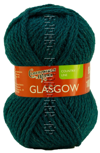 Пряжа Семеновская «Глазго» - (70027 - Морская волна)