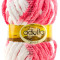 Пряжа ADELIA "DOLLY" - (16 - Бело-розовый)