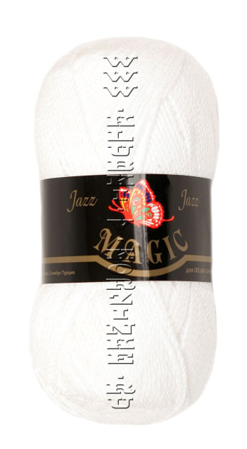 Пряжа MAGIC "Jazz" - (1051 - Белый)