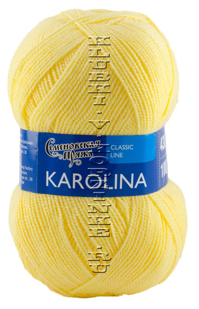 Пряжа Семеновская «Каролина» - (772 - Шампанское)