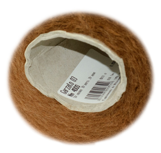 Пряжа в бобинах Garzato (03 - Ириска)