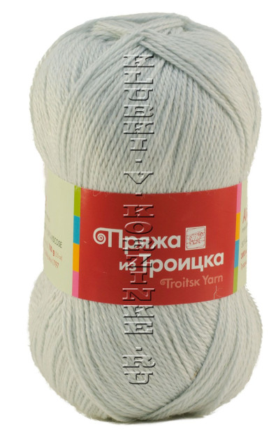 Пряжа Троицкая «Алиса» - (0363 - Талая вода)