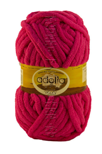 Пряжа ADELIA "DOLLY" - (25 - Ярко-розовый)
