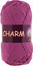Пряжа VITA cotton "CHARM" - (4181 - Светлый цикламен)