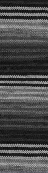 Пряжа LANAGOLD FINE MISSISIPI Alize - (3560 - Серый, черный)